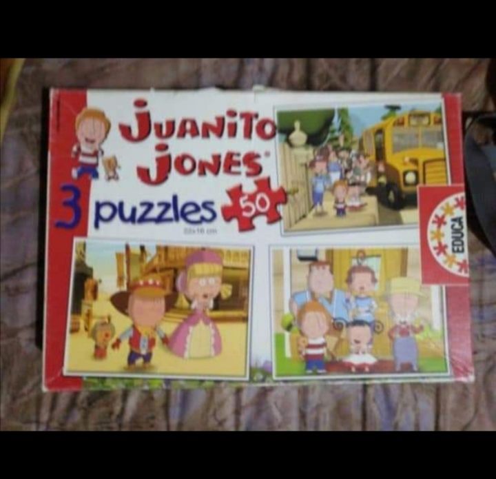 3 desenhos de puzzles