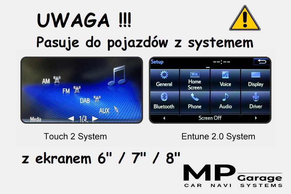 Toyota Apple CarPlay / AndroidAuto / MirrorLink Montaż Gwarancja!!!