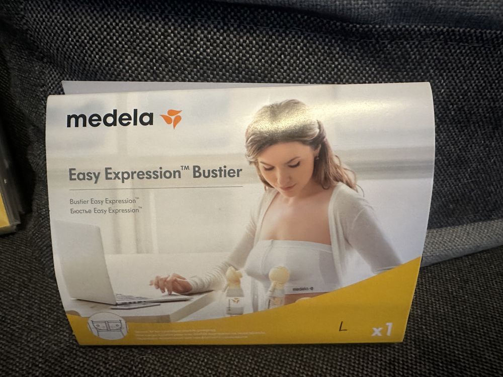 Medela Easy Expression gorset do odciągania pokarmu rozmiar L czarny