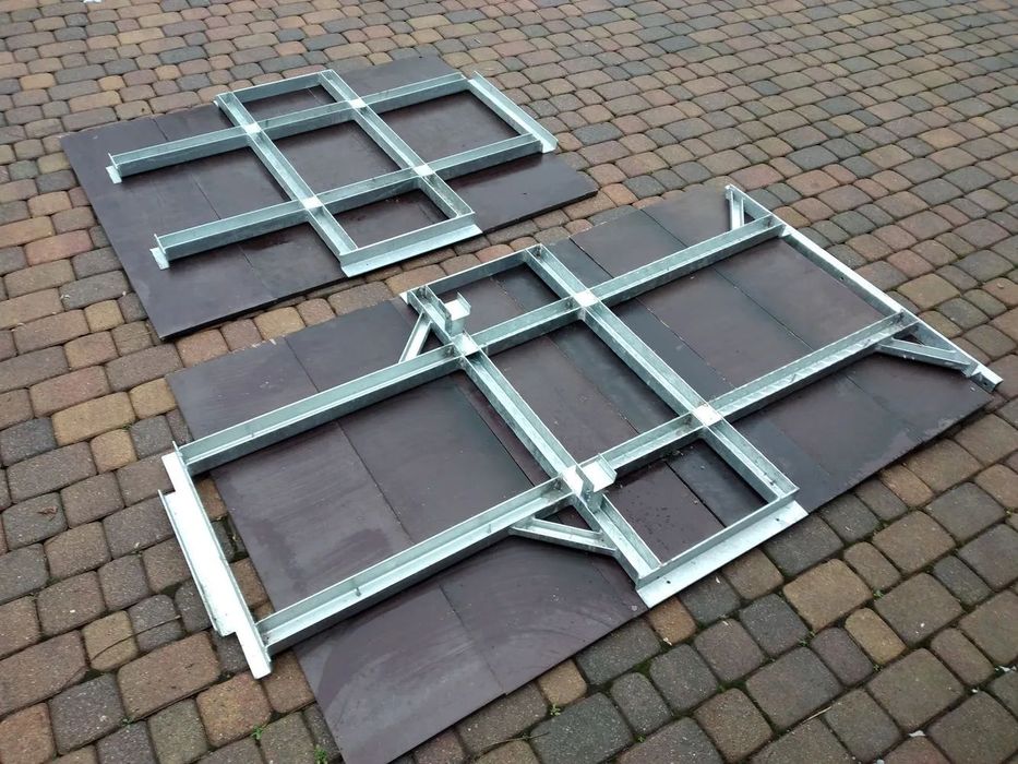 Laweta Syriusz S5027S / SL 500X210CM wypełnienie środka konstrukcja stalowa ocynkowana + płyta wododporna