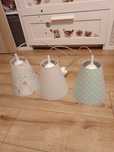 Lampa wisząca 3 klosze