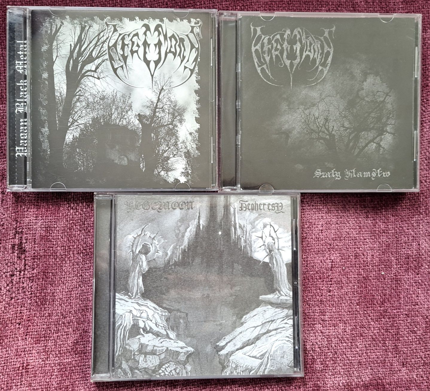 3 x CD HEGEMOON polski Black Metal