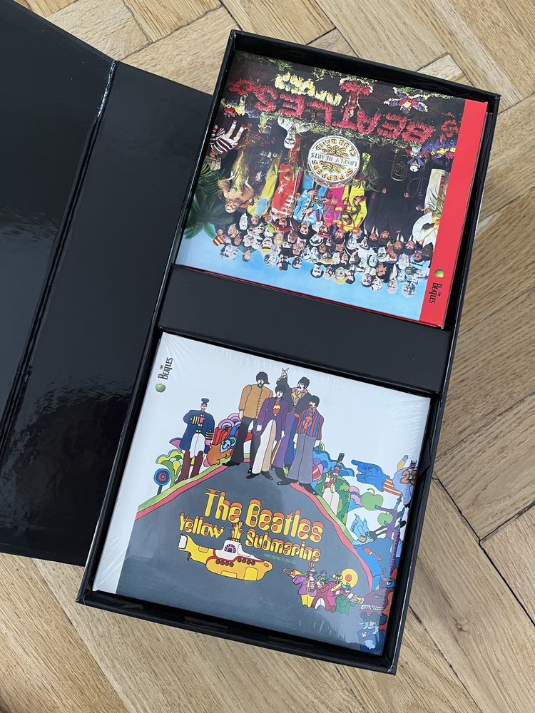 The beatles, komplet płyt CD, wydanie kolekcjonerskie