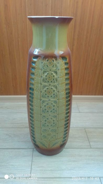 Ваза велика напольна, керамічна