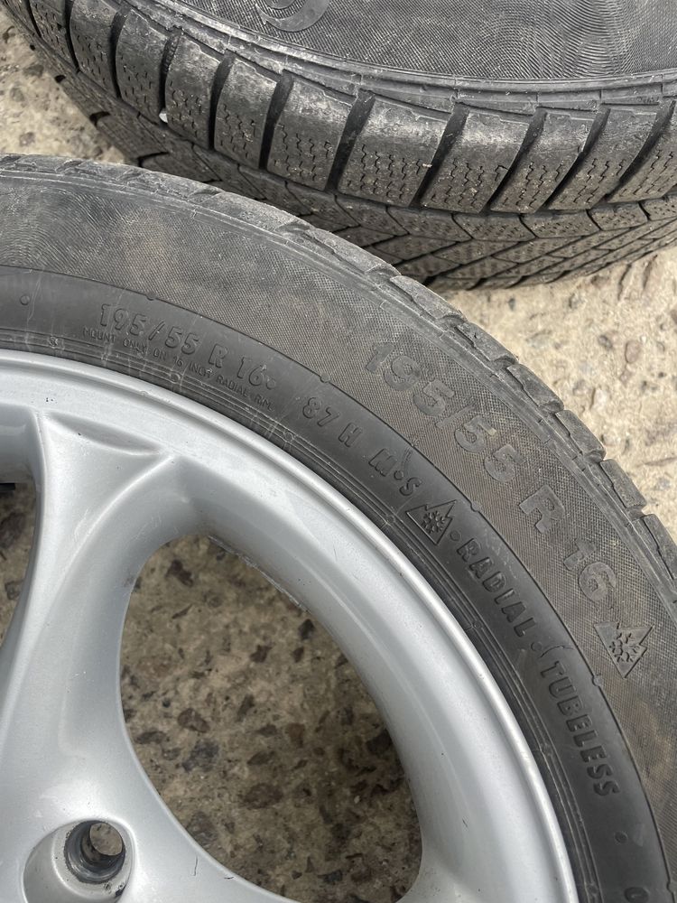 Комплект Диски BMW 5/120 R16 Резина 195/55 R16