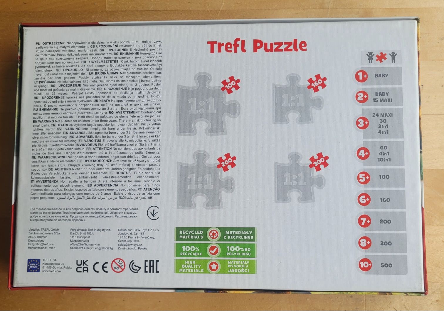 Puzzle 160 elementów