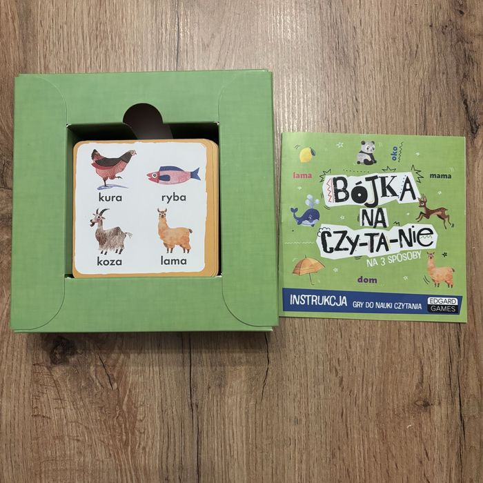 Gra do nauki czytania. Bójka na czytanie, gra dla dzieci