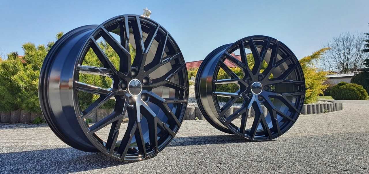 Nowe Felgi 5710 do Audi A5 A6 S6 A7 Q5 RSQ5 A8 Q7 Q8 21 Cali Czarne