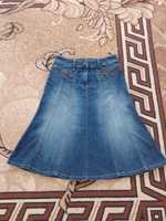 Jeansowa spódnica vintage