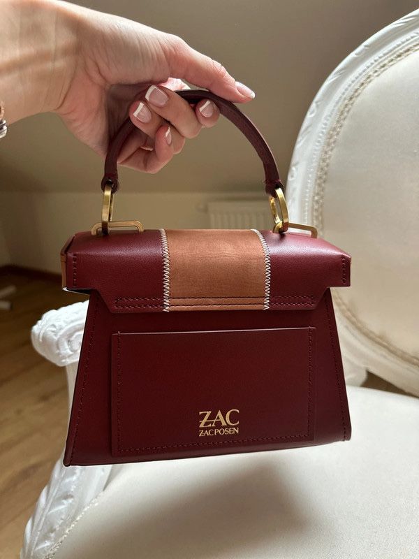 Mini bag Zac Posen Amelia Cinnamon