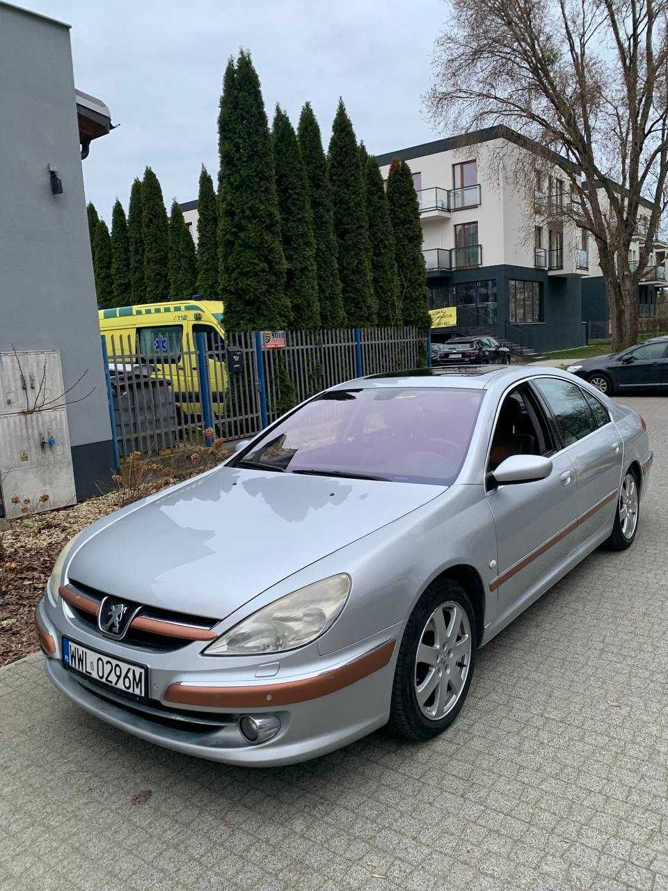 Peugeot 607 3.0 automat benzyn/LPG