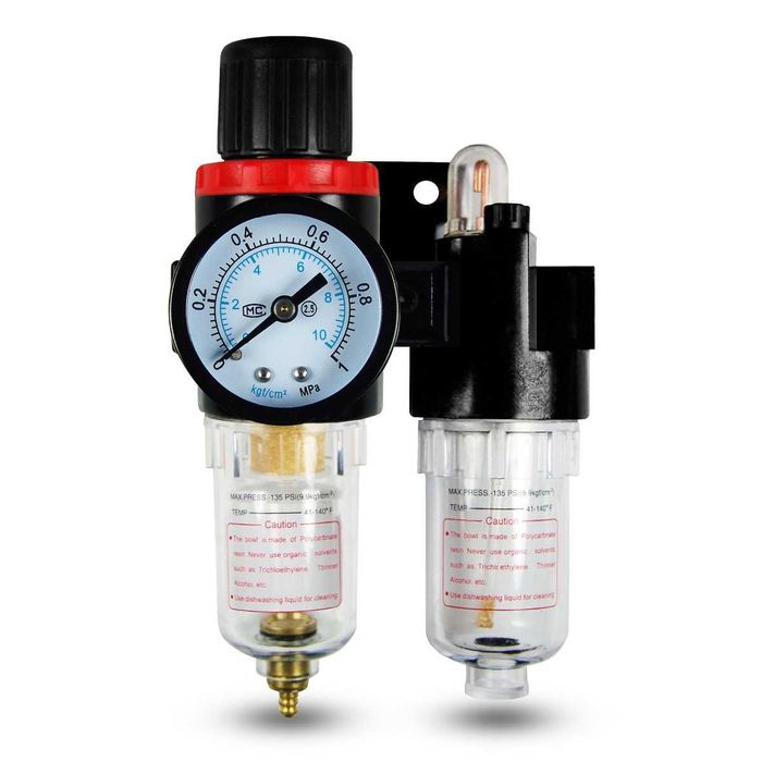 Filtr odwadniacz naolejacz reduktor FRL 1/4 cal do powietrza AFC2000