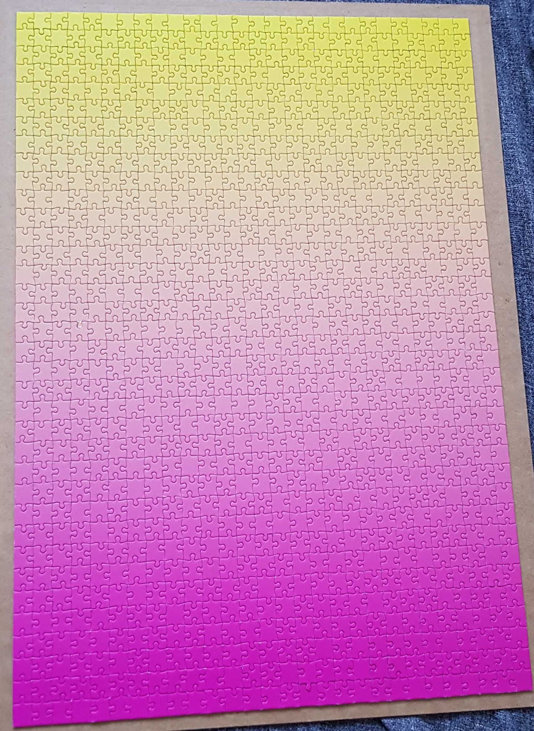 Puzzle Grafika 1000 gradient Yellow to Magenta