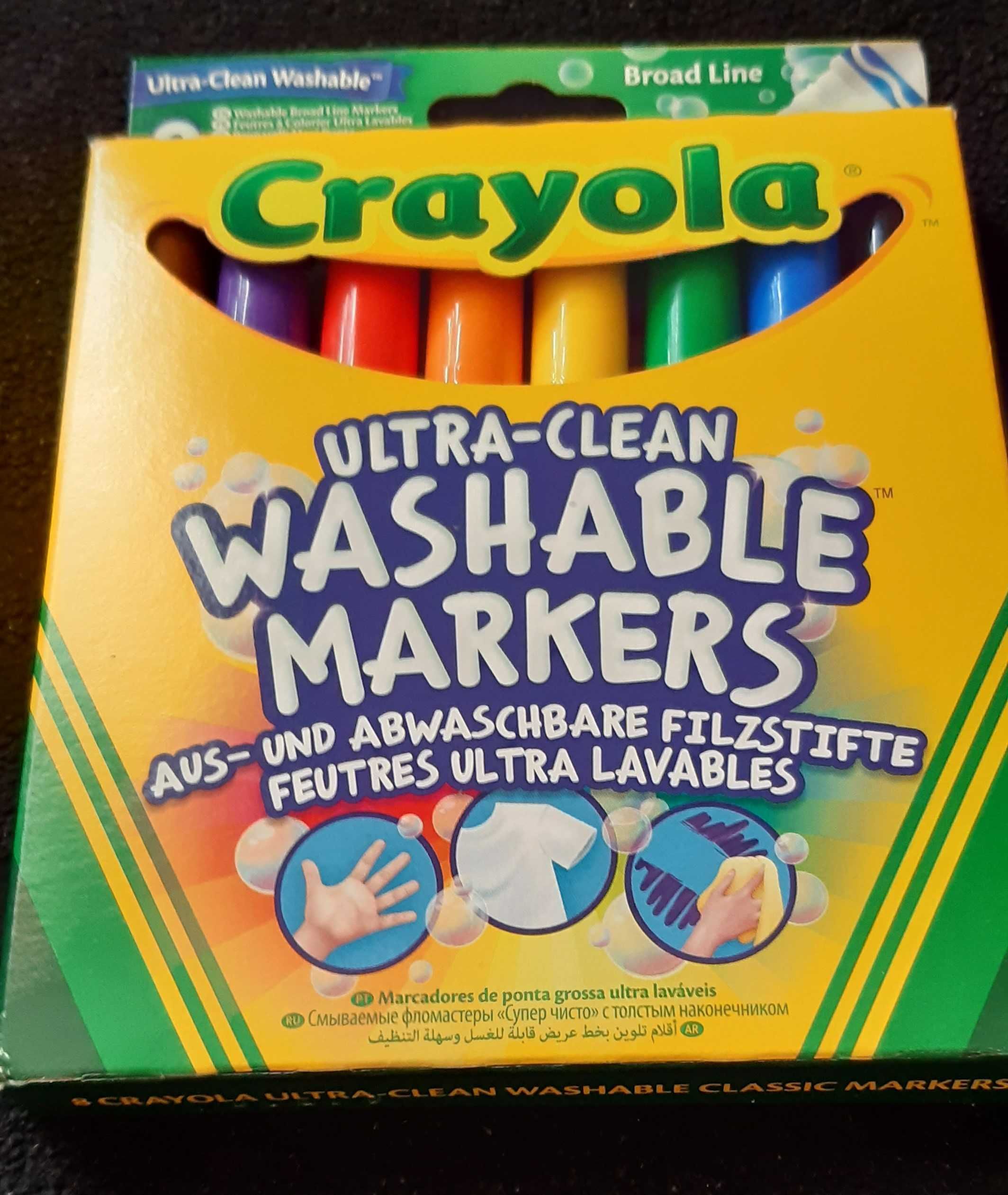 Flamastry markery Crayola spieralne 8 szt.