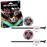 2pak Beyblade X Transformers Collab Optimus Prime4-60P -Megatron4-80B