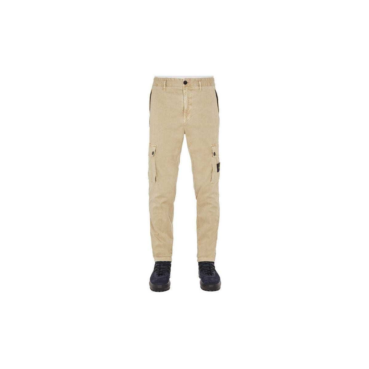 Штани STONE ISLAND 303L1 Old Cargo Trousers Beige SI0187-BG