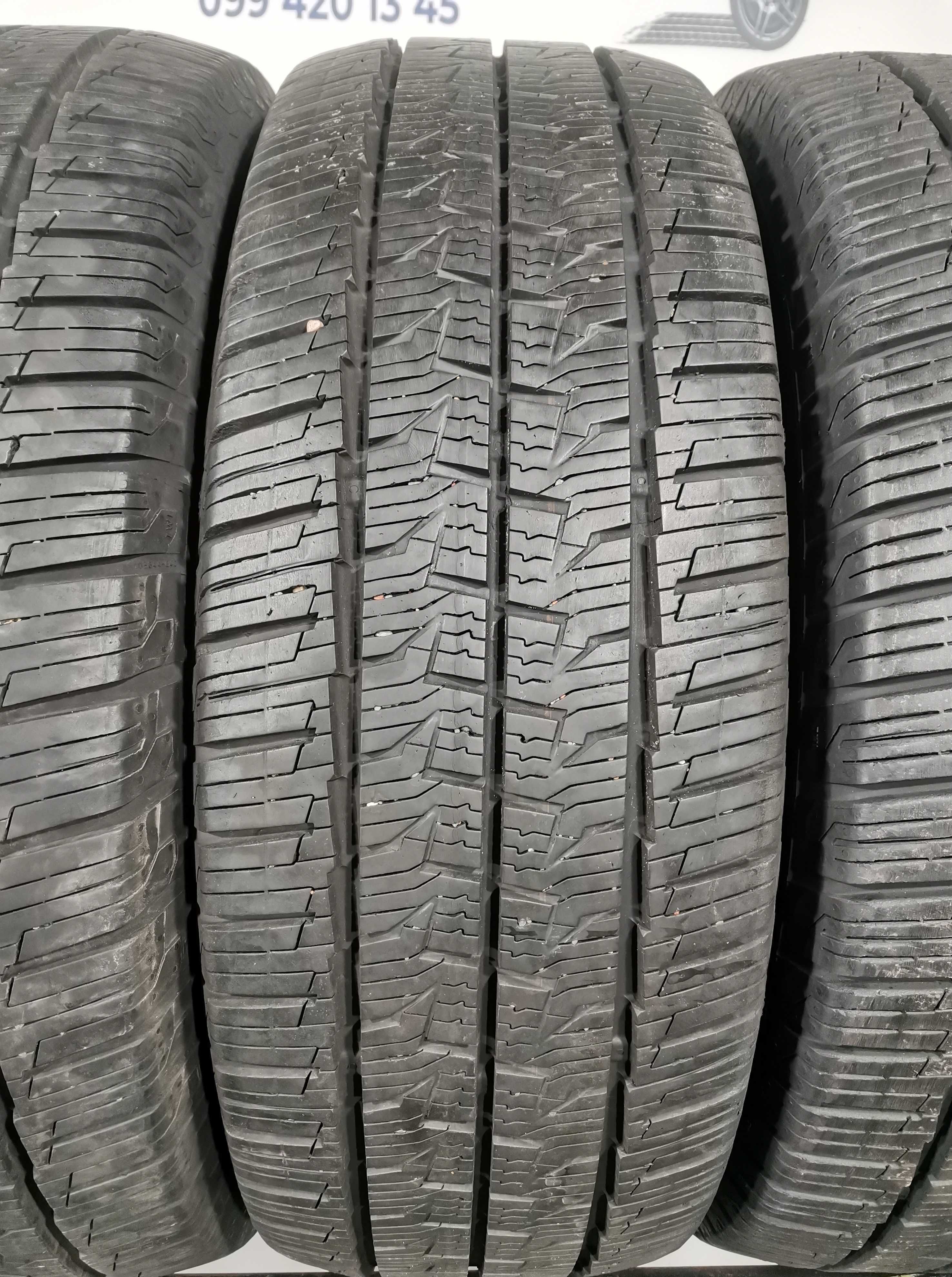 4 шт. 215/65 R16C цешка Continental VanContact 4Season шини б/у 7,5 мм