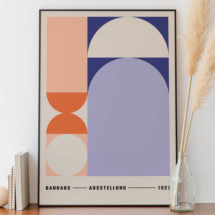 Plakat A3 Bauhaus Ausstellung, Harmonia i styl - trzeci plakat Gratis