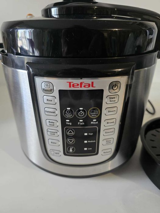 Multicooker Tefal wolnowar - szybkowar - gotowanie na parze, pieczenie