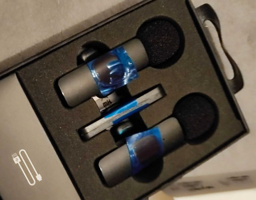 Петличка - микрофон, радио микрофон 2 в 1 Seender K-9 (новый)