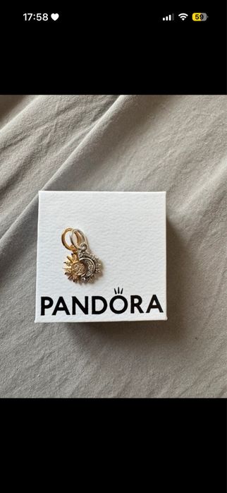 pandora charms slonce ksiezyc