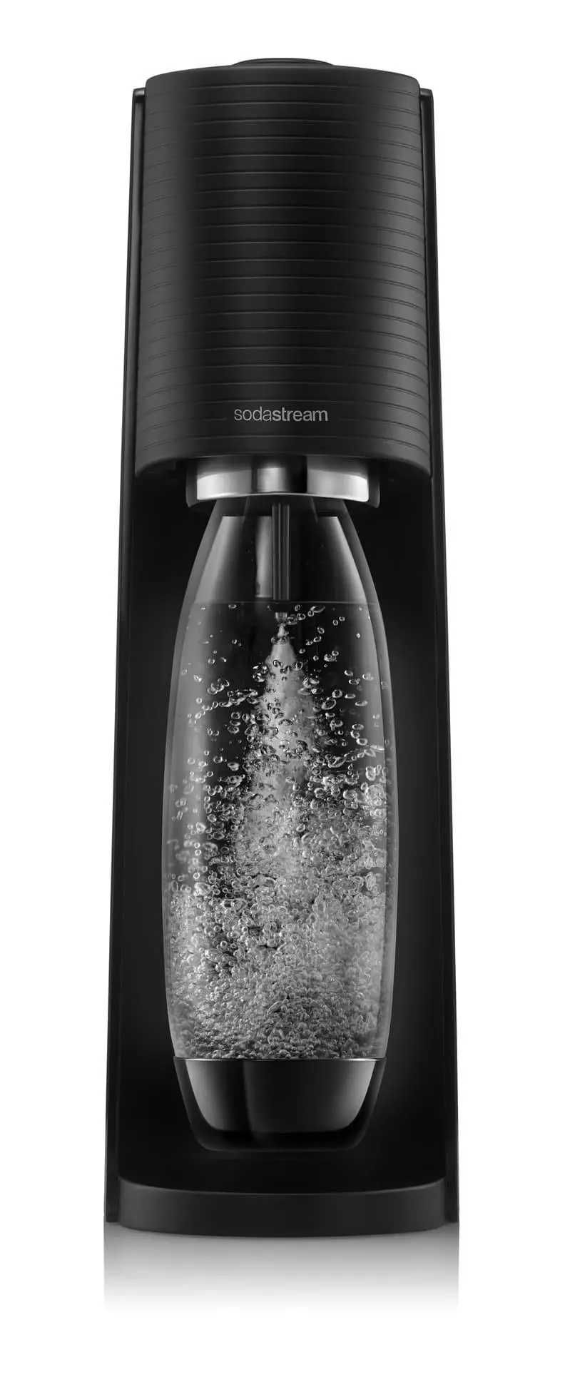 Saturator Sodastream Terra Czarny + Nabój z gazem CO2 + 2x Butelka