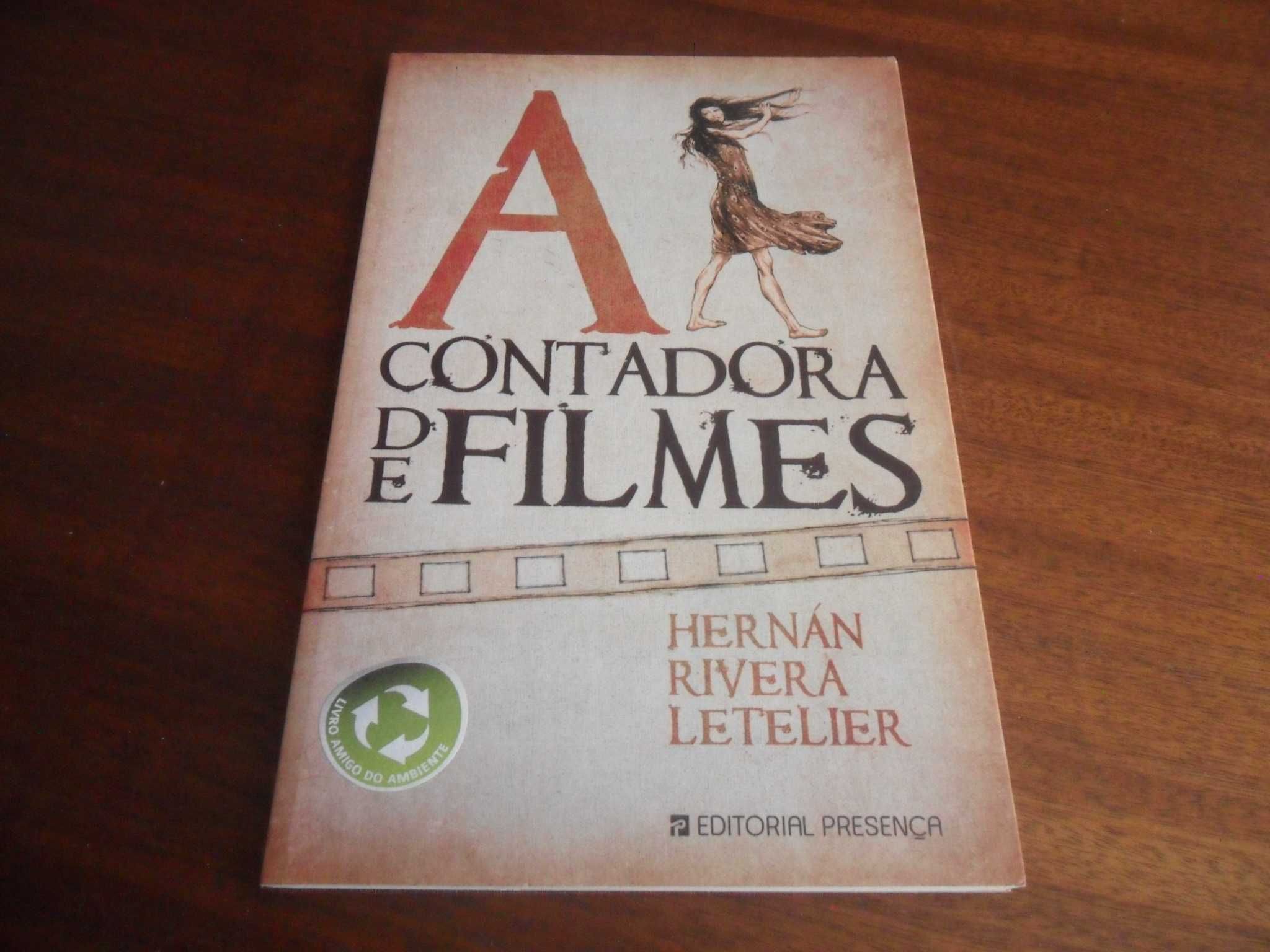 "A Contadora de Filmes" de Hernan Rivera Letelier - 1ª Edição de 2011