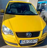 Volkswagen Polo  żółty 2007 diesel 1400 80 KM