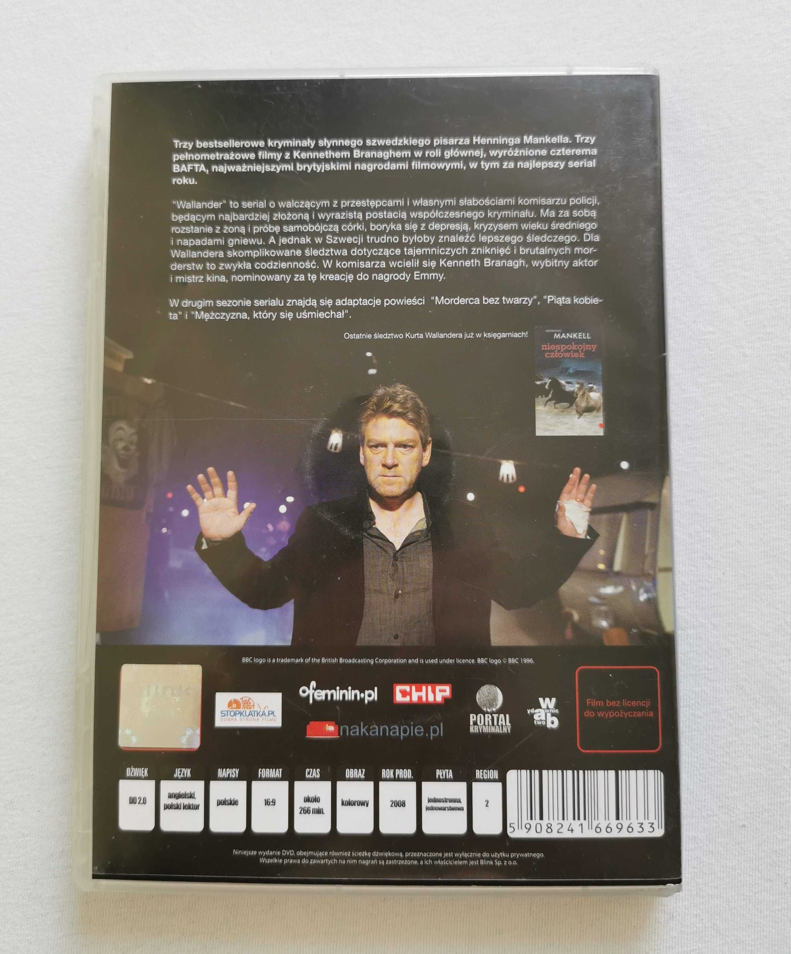 Wallander Sezon 1 I na DVD | Kryminał Dramat | Lektor PL