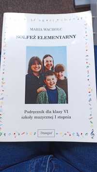 Solfeż elementarny  podręcznik dla klasy 6