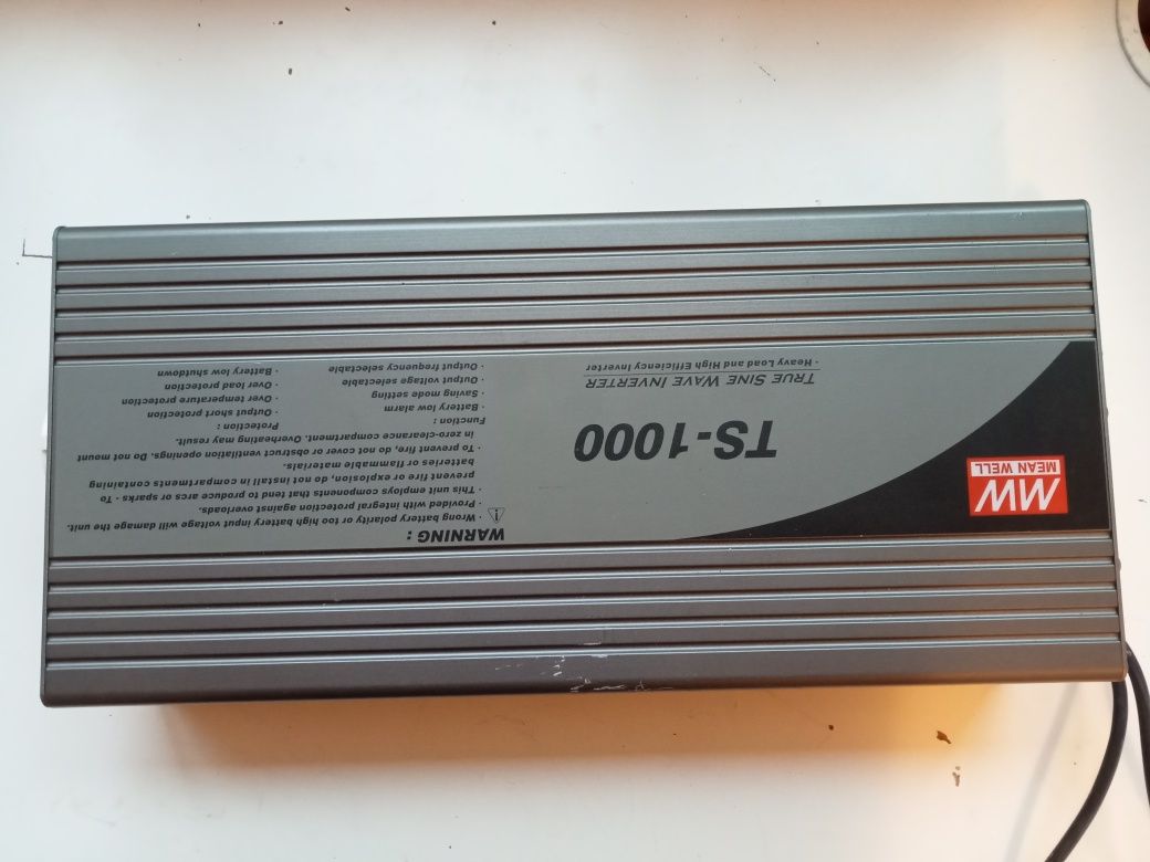 Mean Well TS-1000, 224B Przetwornica 1000W 21~30V-230V 50Hz