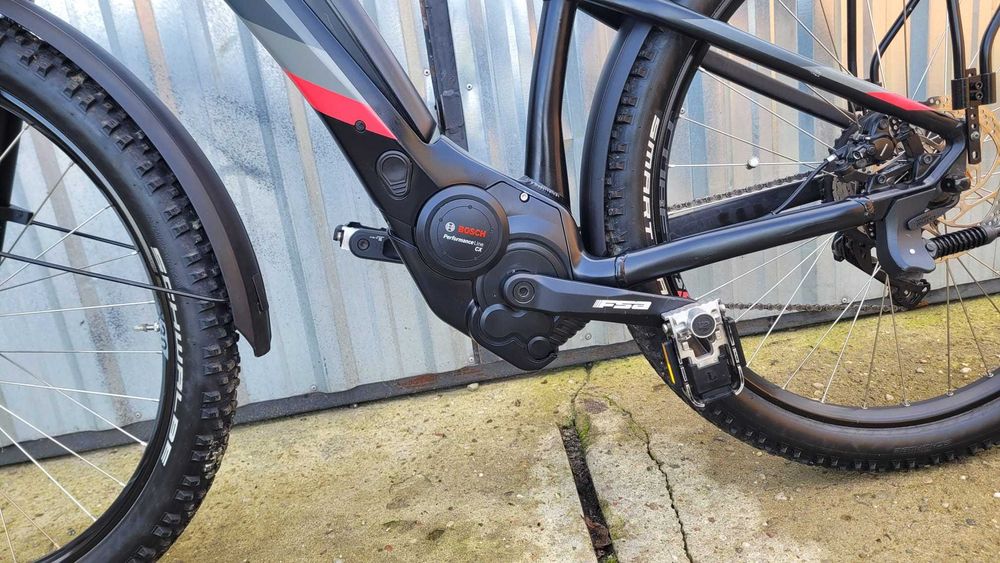 CUBE elektryczny elektryk rower aluminiowy używany 27,5 cali