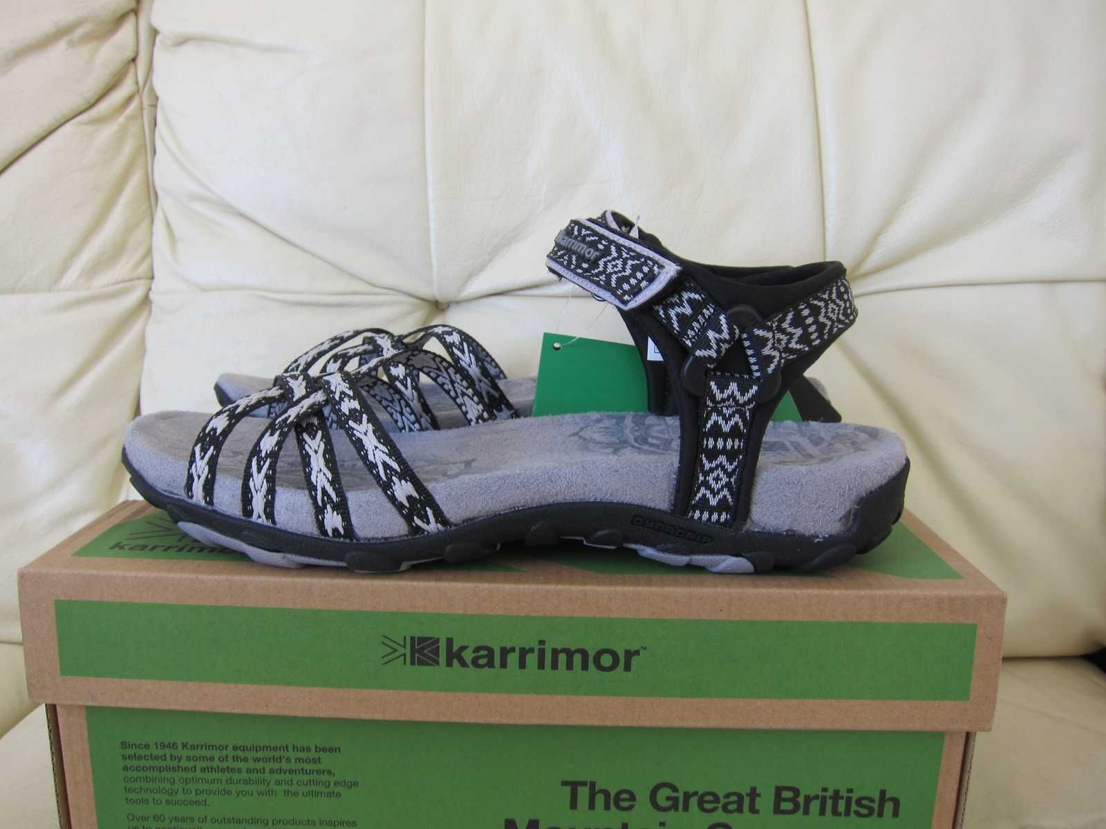 Женские сандалии босоножки текстильные Karrimor из Англии