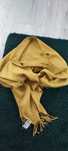 H&M szalik damski musztardowy 180x50