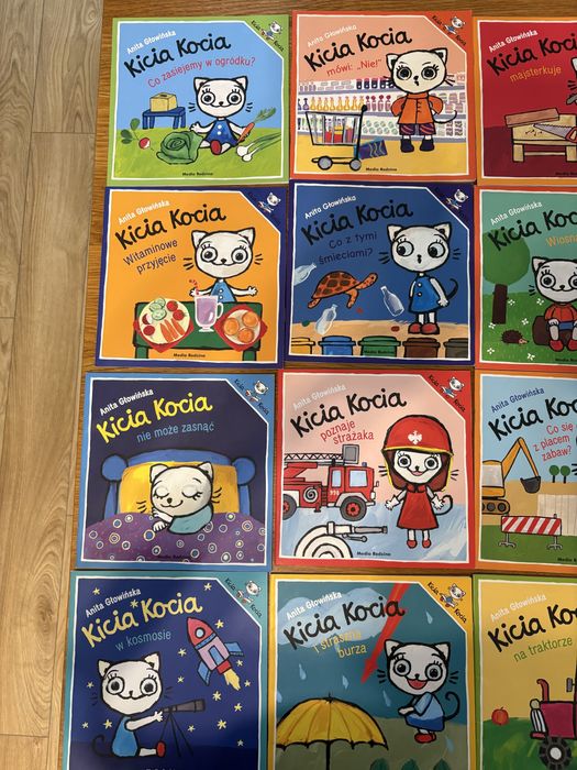 Kicia Kocia książeczki 23 sztuki zestaw