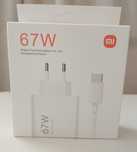 Oryginalna ładowarka Xiaomi 67w  kabel usb-c w zestawie