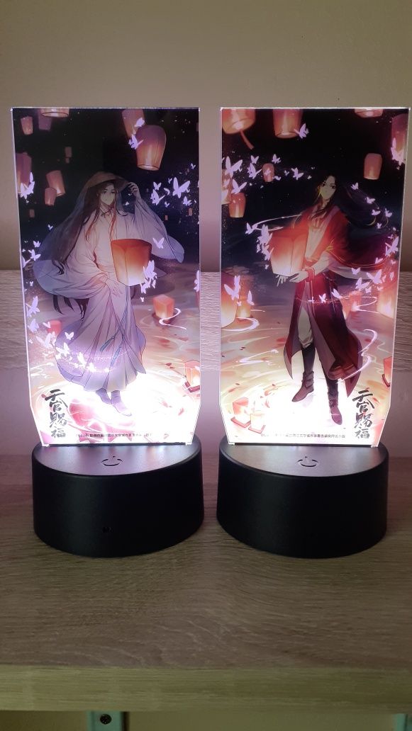 Heaven Official's Blessing podświetlany acrylic lampa Xie Lian