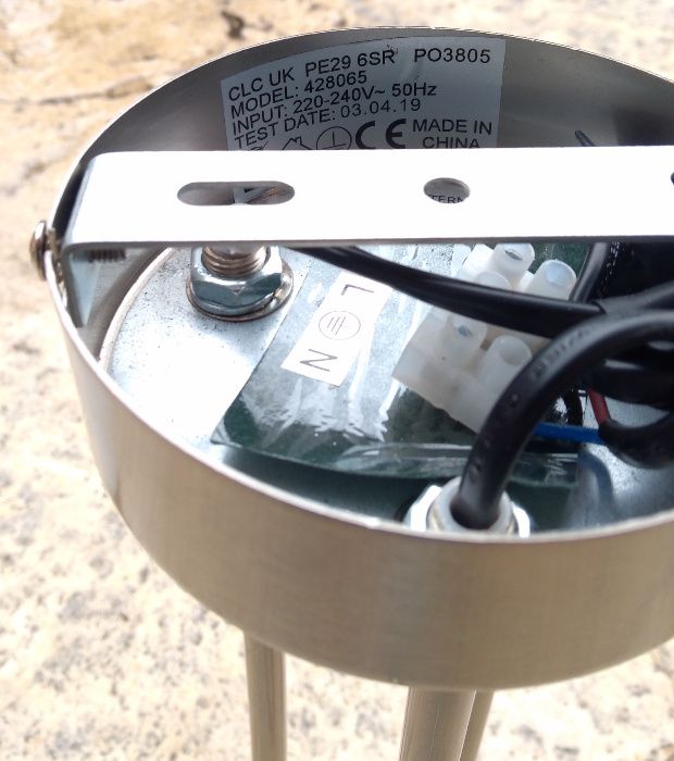 żyrandol metal+szkło