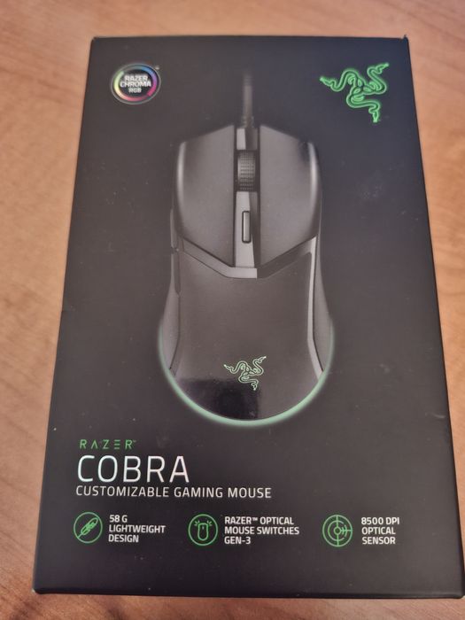 Rato razer cobra rgb