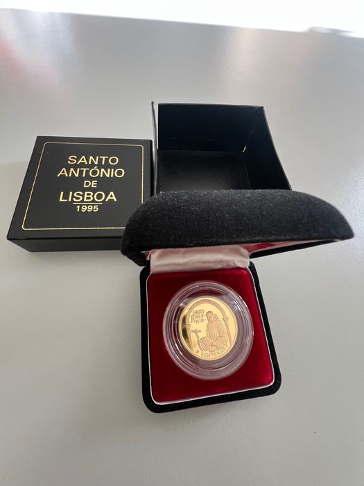 Moeda Ouro. Santo António De Lisboa