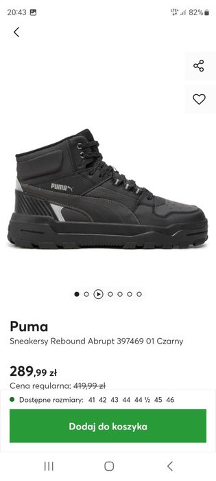 Buty zimowe PUMA 46