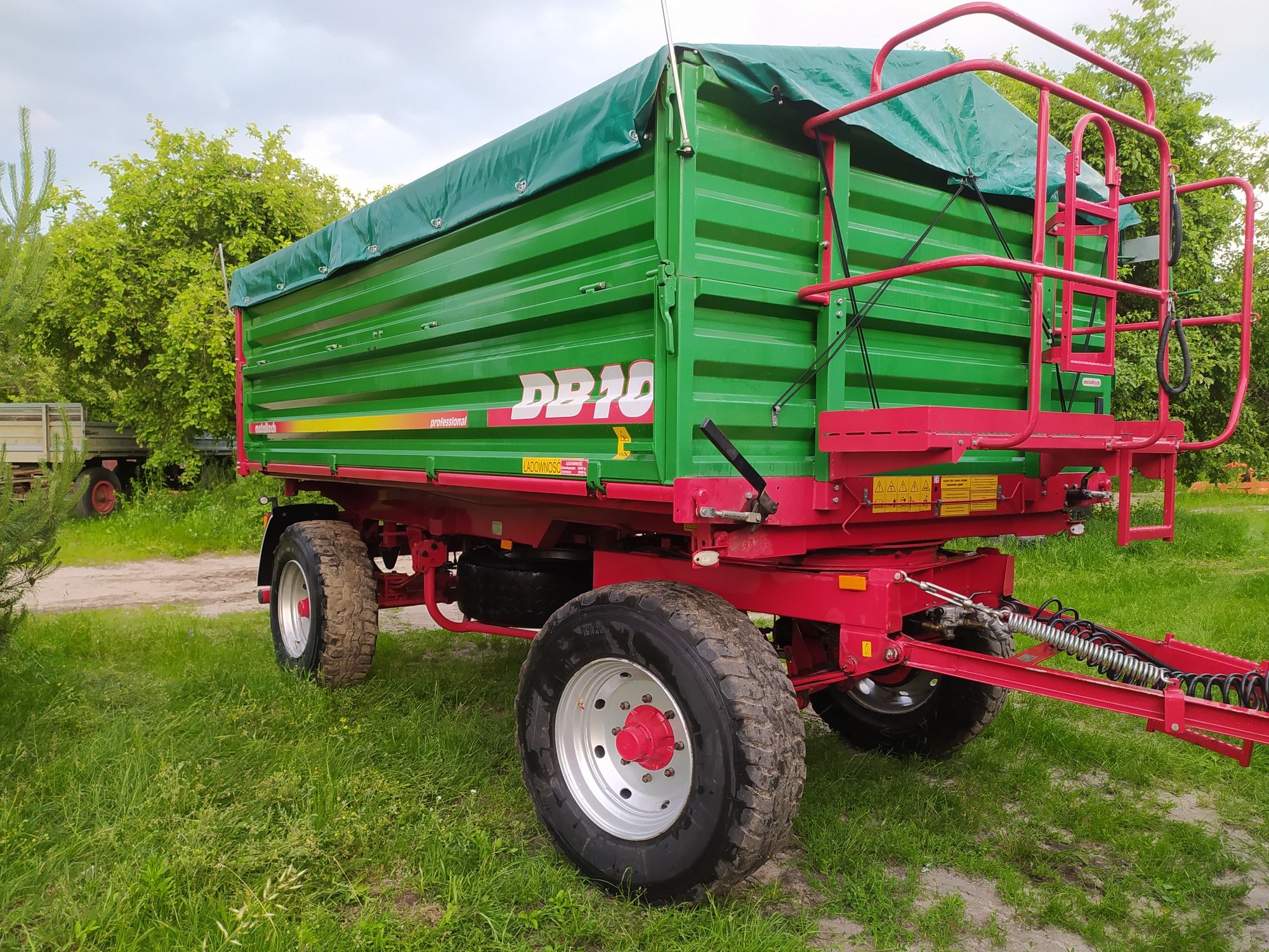 METALTECH DB 10 ,jak nowa ład 10t, HL,HW ,60.11,80.11