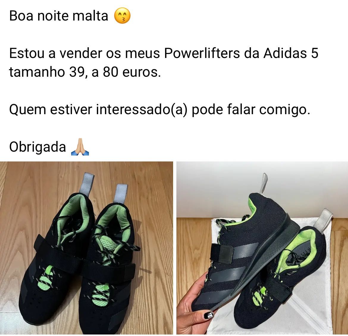 Powerlifters Adidas