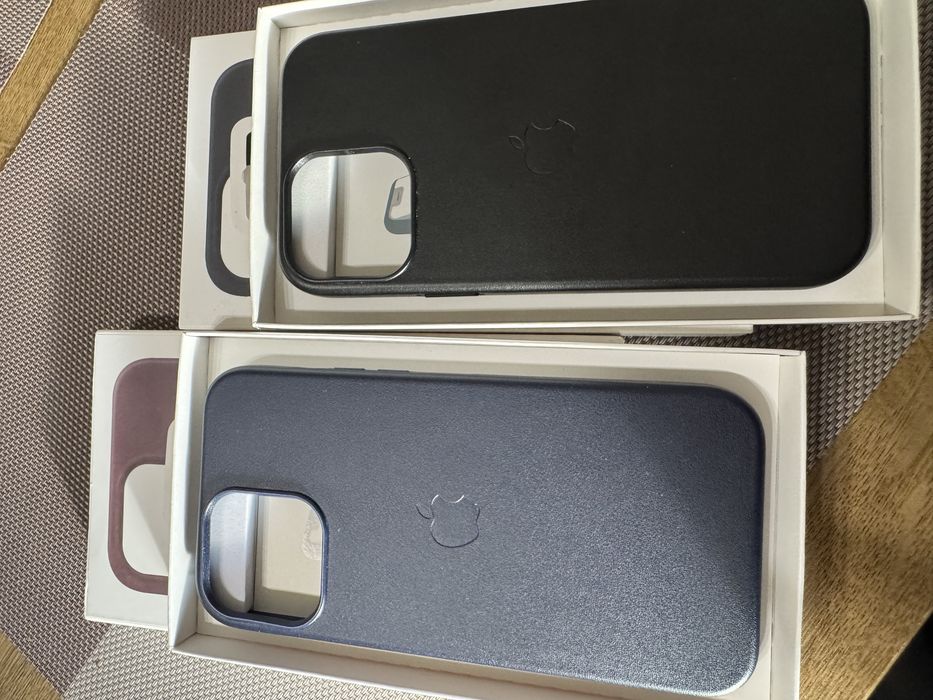 Чехол кожаный MagSafe iphone 13 pro max