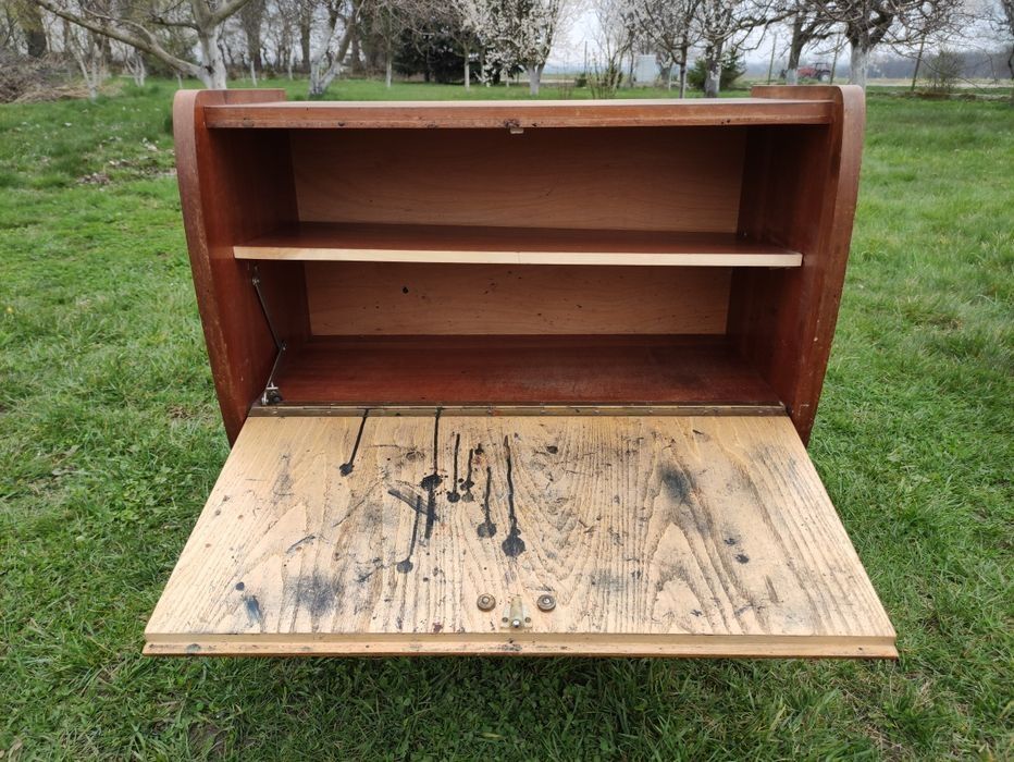 Szafka komoda barek szafka nocna vintage retro PRL DDR art deco