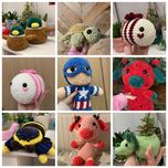 Maskotki pluszaki handmade ręcznie robione na szydełku na zamówienie