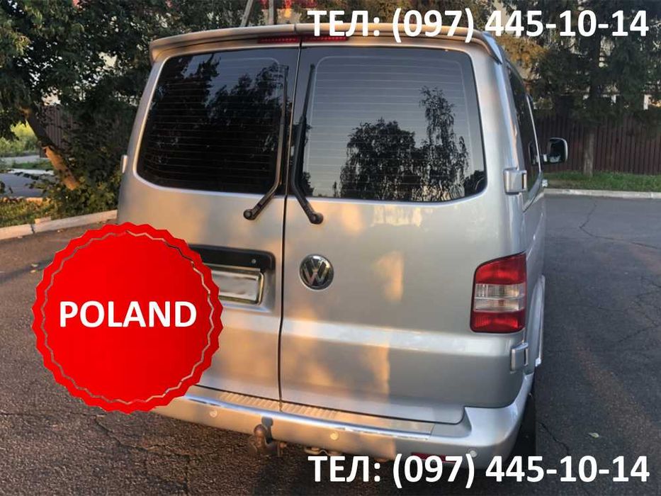 Спойлер козырек на распашонку Volkswagen Transporter T5 / Транспортер