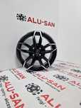 NOWE oryginalne alufelgi PEUGEOT 16" 4x108 206,307,308,309... -Czarne