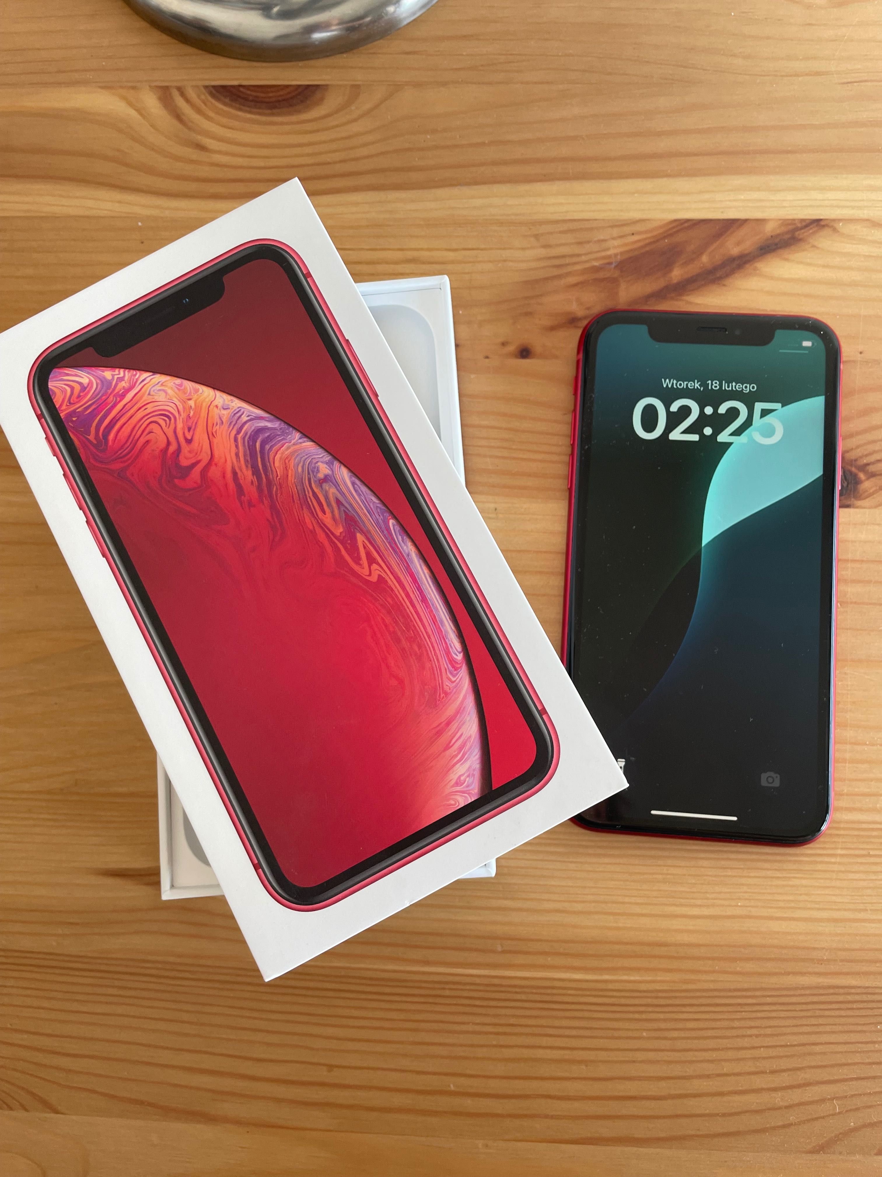 Iphone XR 64gb z kablem i pudełkiem