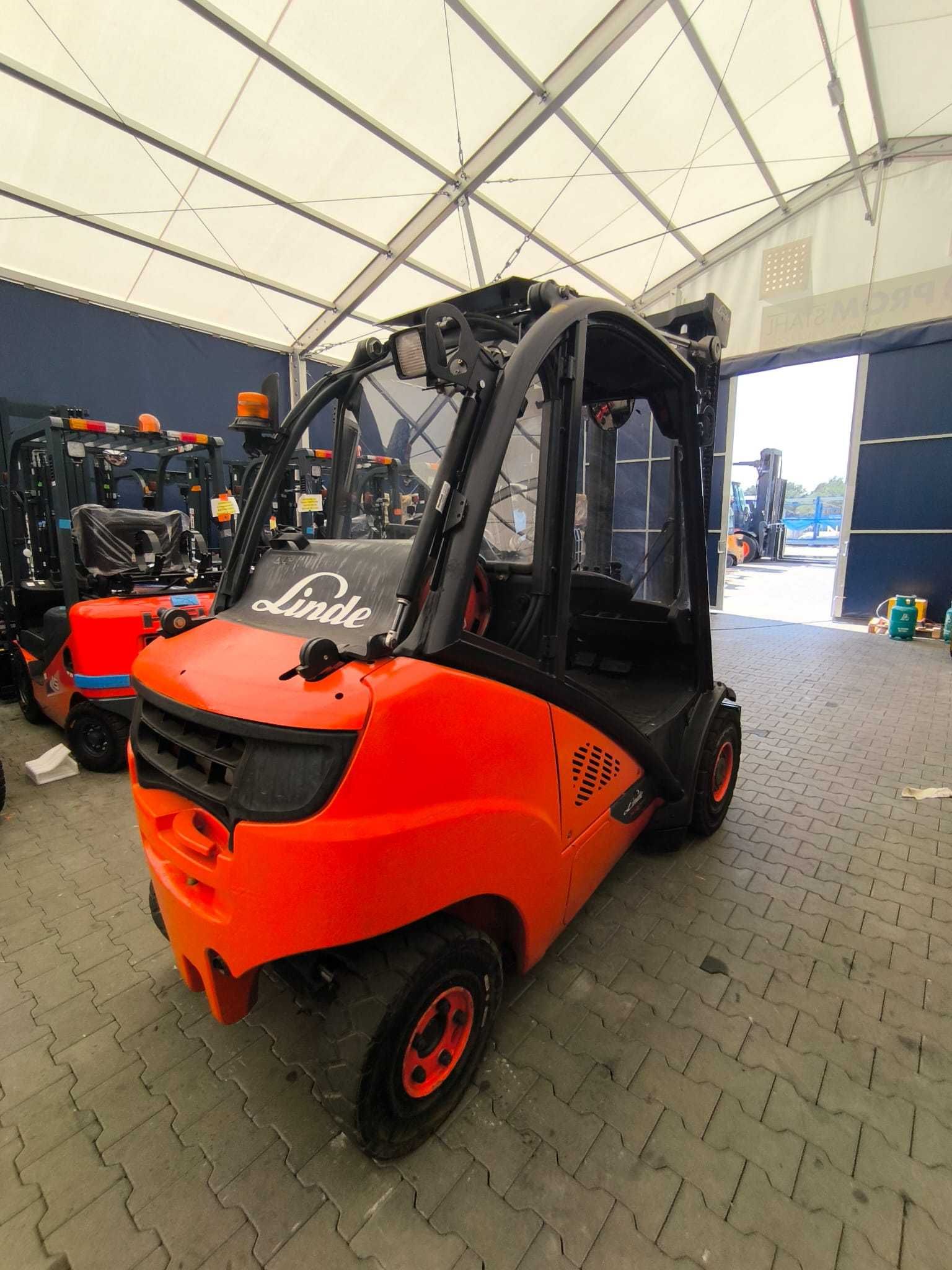 Wózek widłowy LINDE H30T-02 3000kg 4 sekcje UDT 3750mm 6806 MTG 2016r